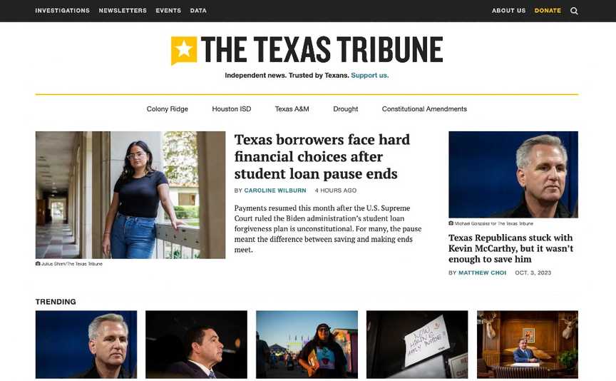 primary image for Texas Tribune