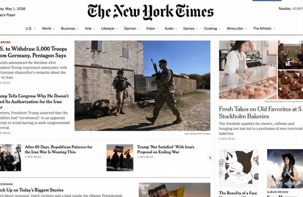 thumbnail for The New York Times
